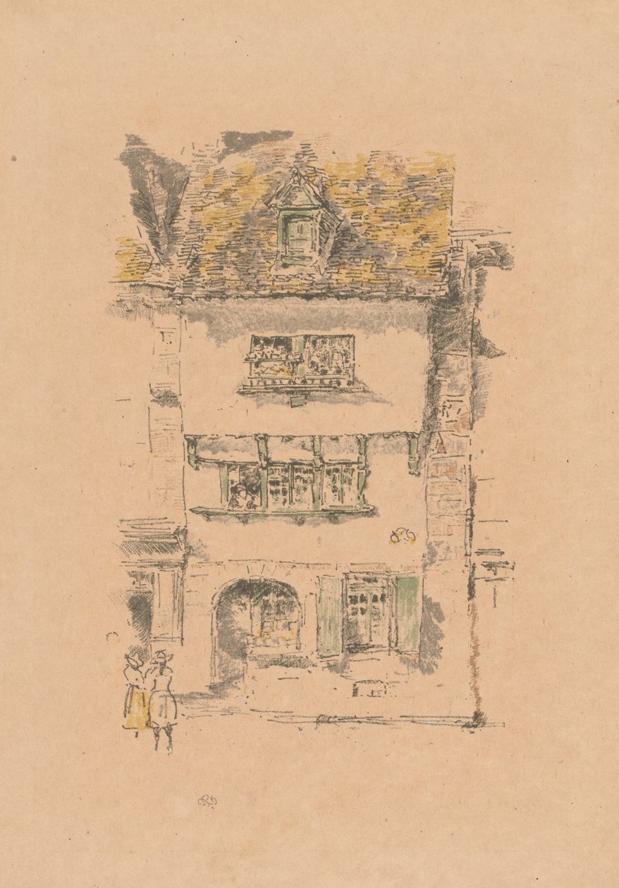 Casa Amarilla, Lannion de James McNeill Whistler