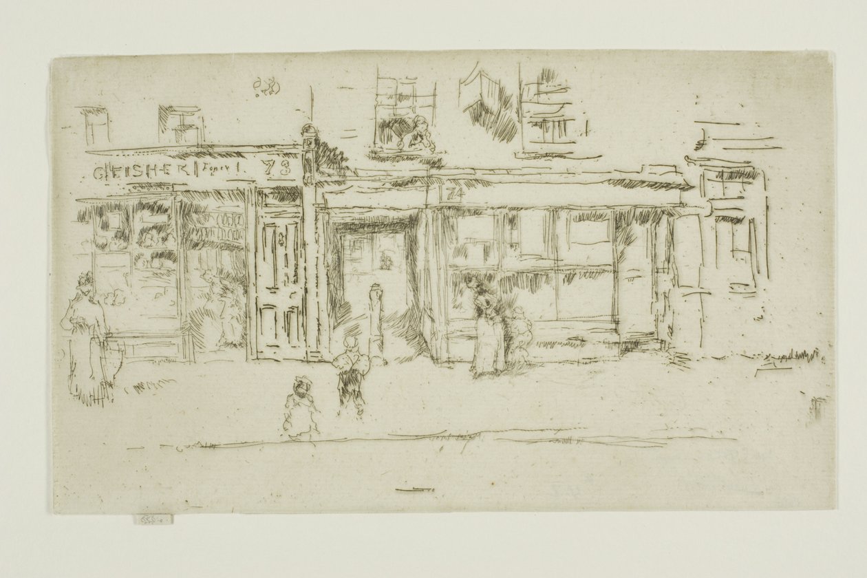 Calle York, Westminster de James Abbott McNeill Whistler