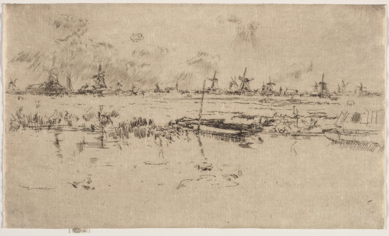 Zaandam de James McNeill Whistler