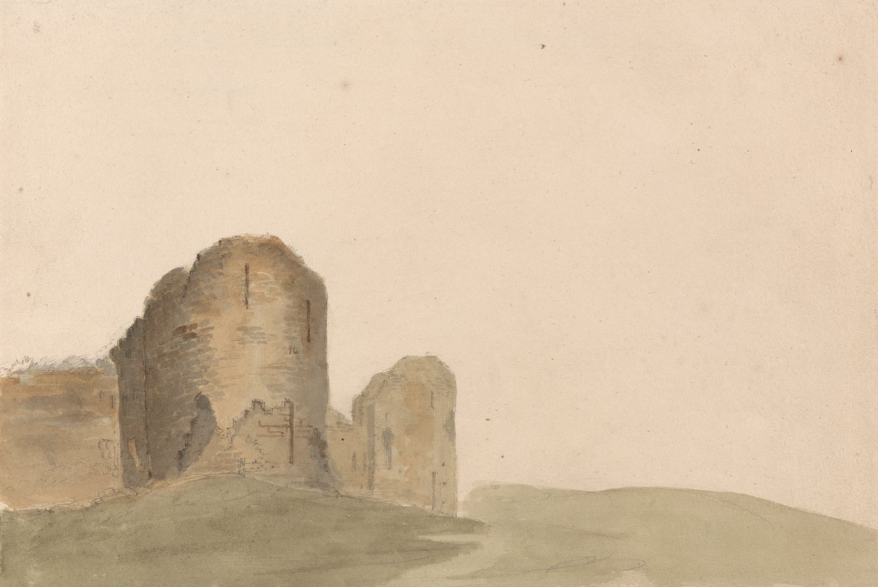 Castillo de Pevensey, Sussex de James Moore