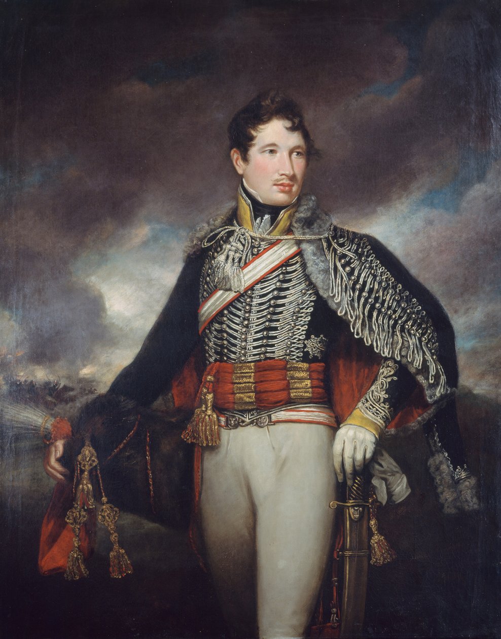 Teniente Andrew Finucane, 10º Dragones Ligeros, 1811 de James Northcote