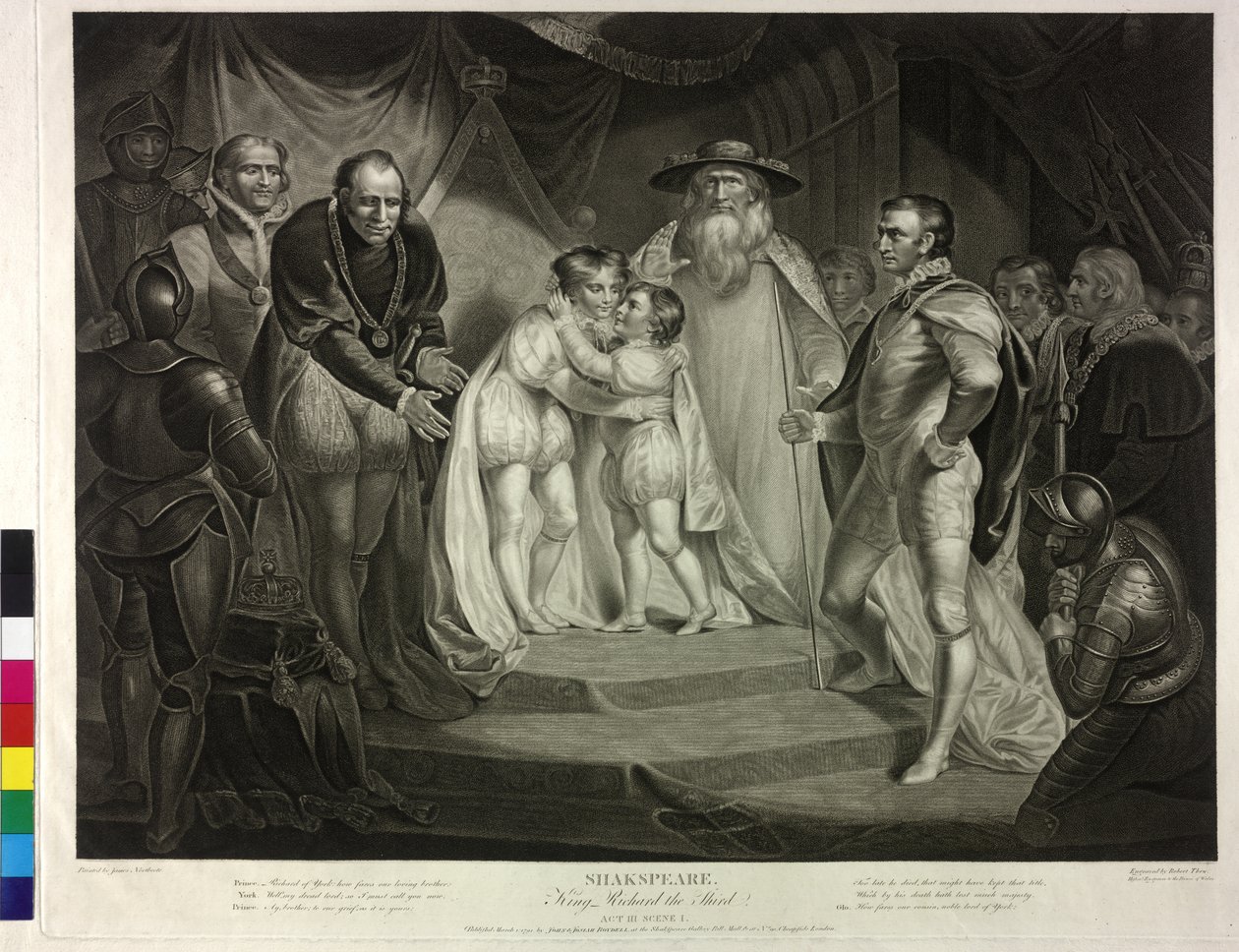 Diseño de producción William Shakespeare: Rey Ricardo III de James Northcote