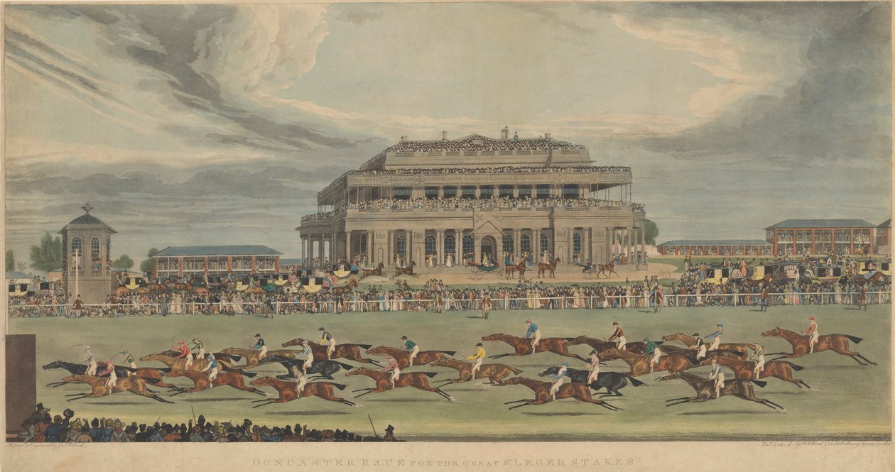 Carrera de Doncaster por el Gran Premio St. Legder de James Pollard