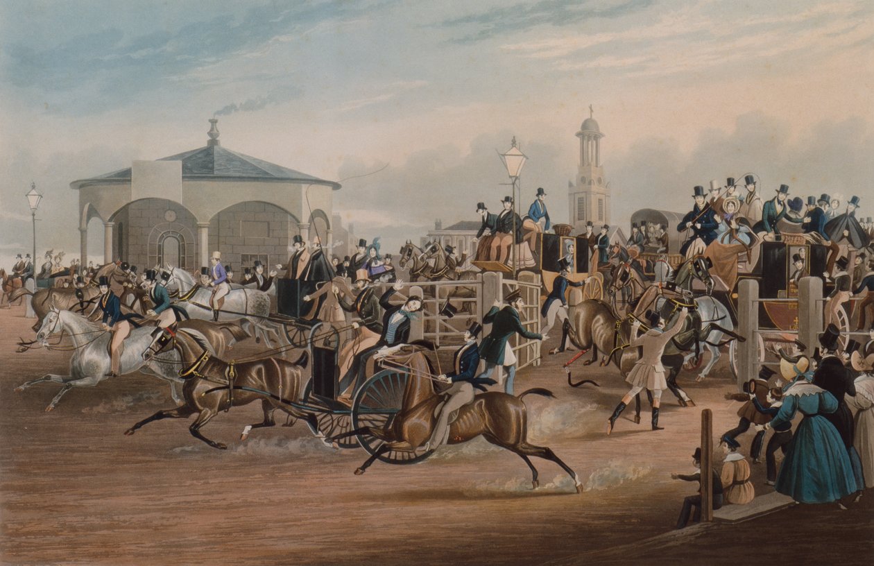 Puerta de Kennington de James Pollard
