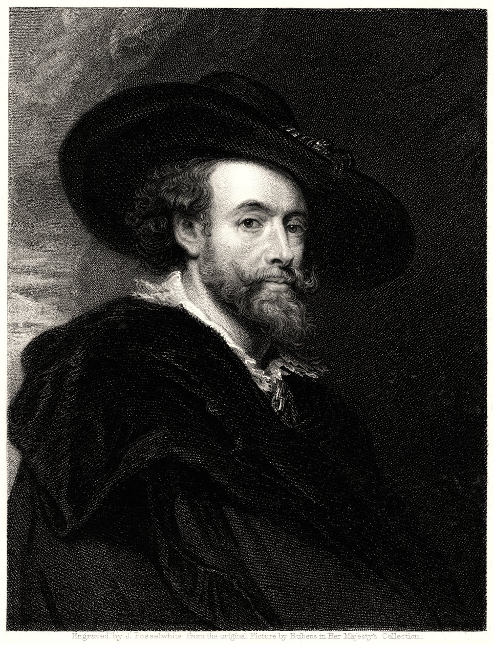 Rubens, siglo XIX de James Posselwhite
