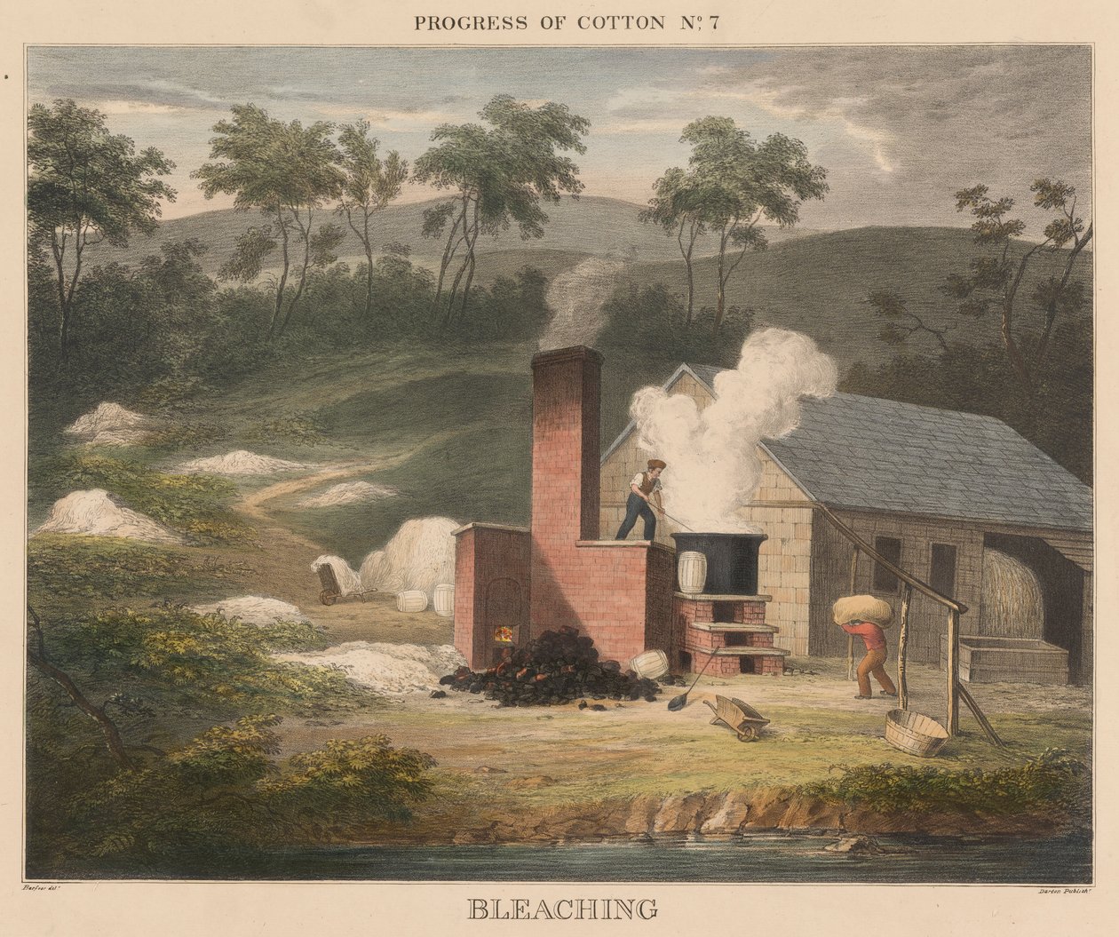 Progreso del algodón, #7: Blanqueamiento de James Richard Barfoot