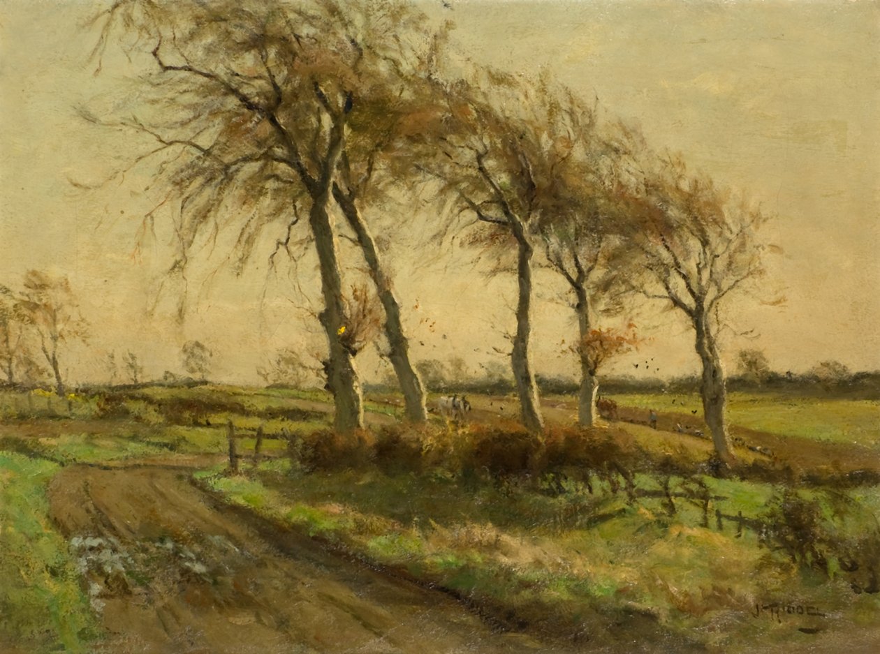 Un día abierto en invierno de James Riddel