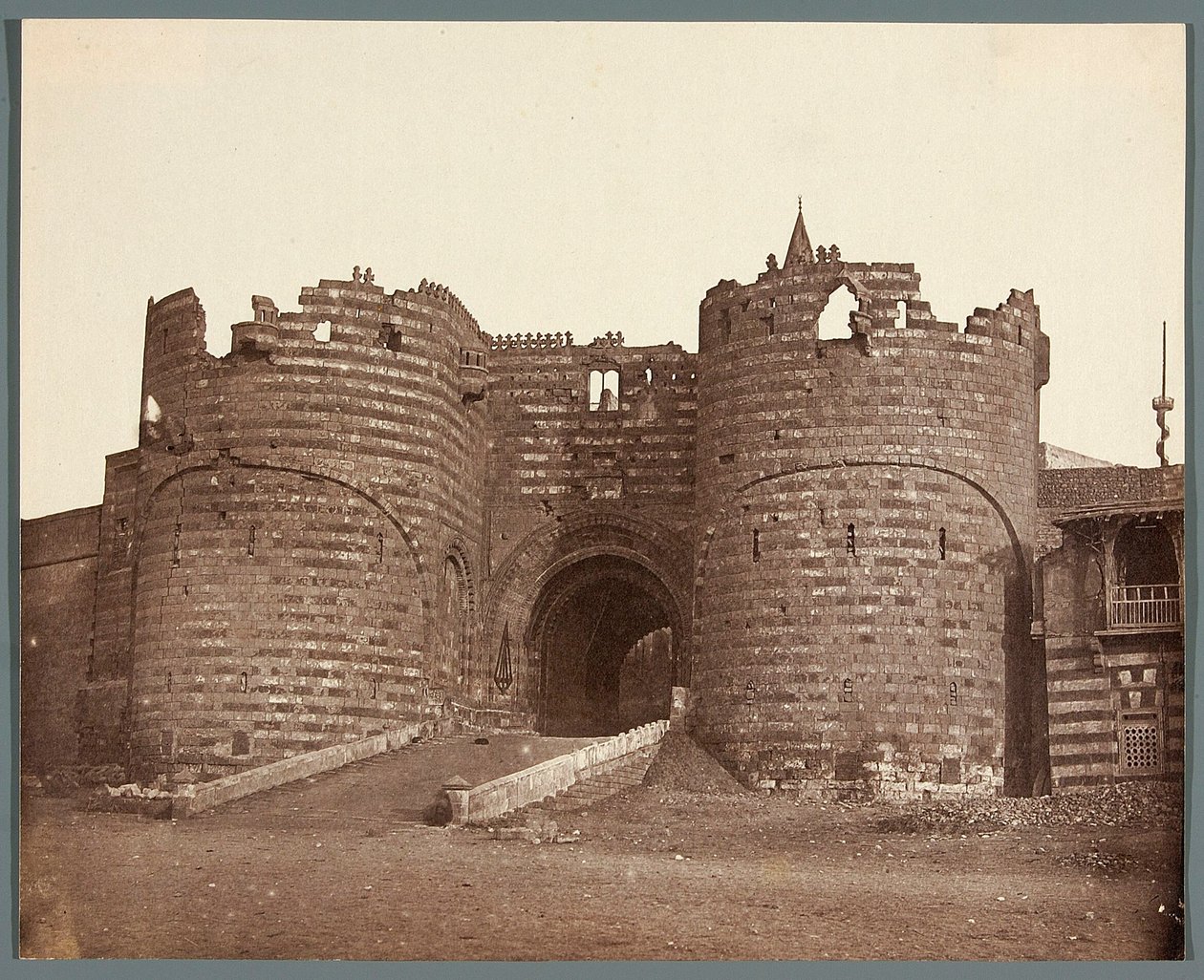 Egipto. El Cairo. Puerta de la Ciudadela de James Robertson
