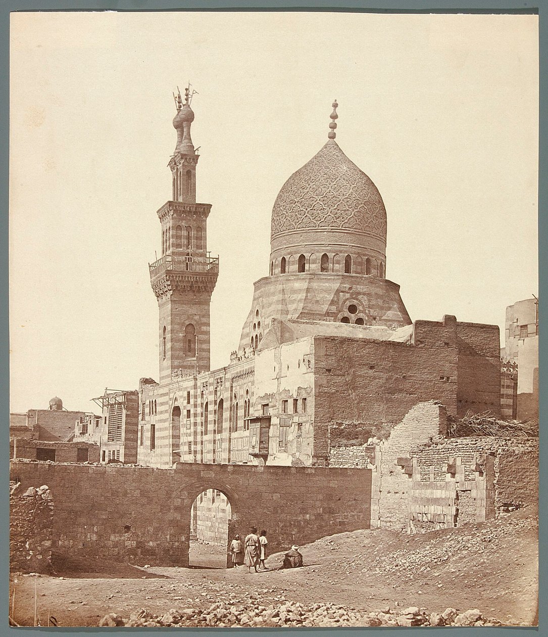 Egipto. El Cairo. Complejo religioso funerario del emir mameluco Kani Bey Ar-Rammah (1503) de James Robertson