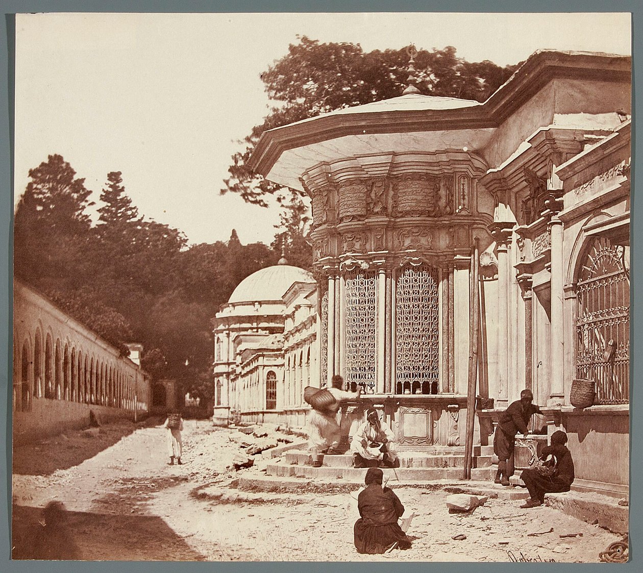 Fontaine de Eyoub [Estambul. Fuente del sultán Eyüp?] de James Robertson