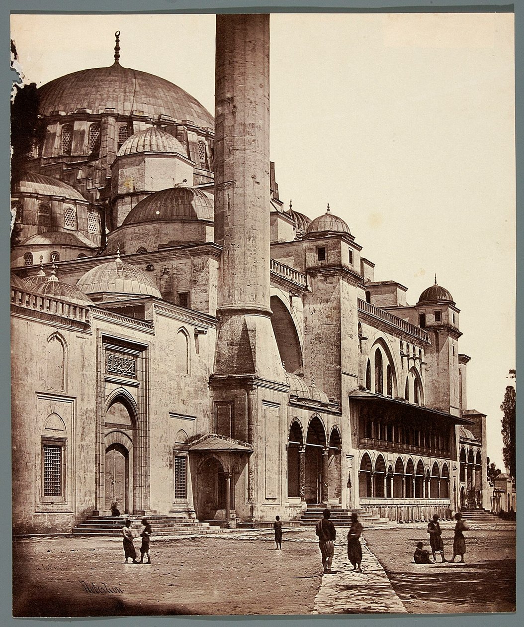 «La Sulimanie» [Estambul. Mezquita de Süleymaniye] de James Robertson