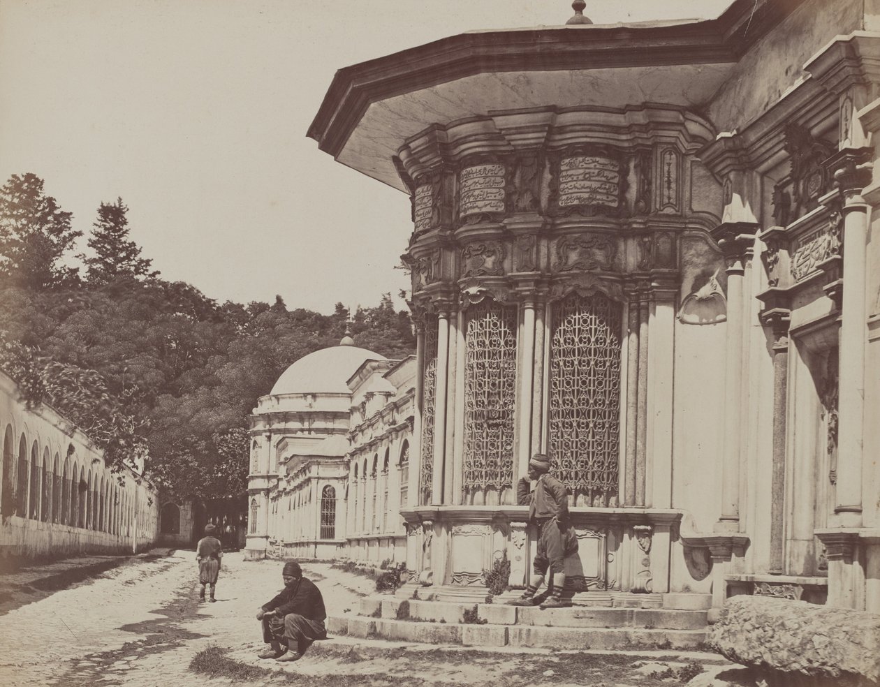 Mezquita de Eyoub,1857 (foto) de James Robertson