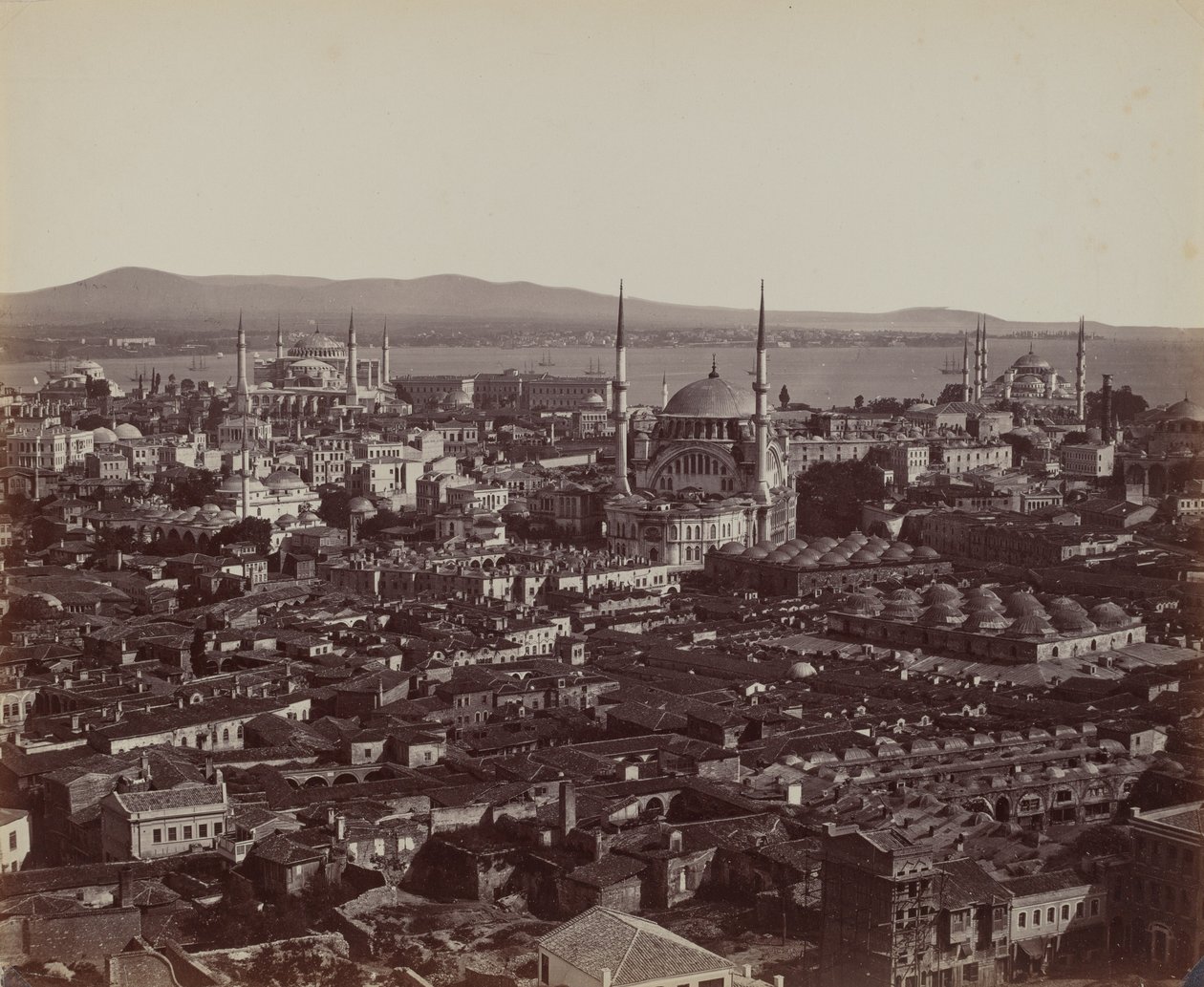 Panorama de Constantinopla,1857 (foto) de James Robertson