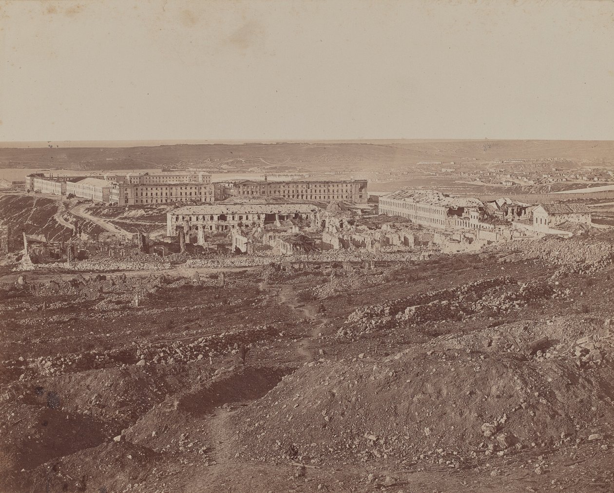 Edificios en ruinas de James Robertson