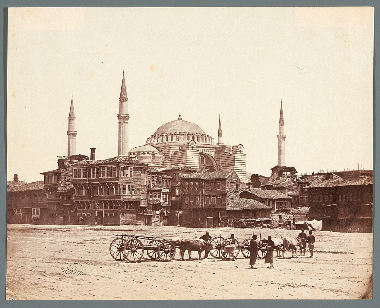 "Santa Sofía" [Estambul. Mezquita de Ayasofya (Santa Sofía)] de James Robertson