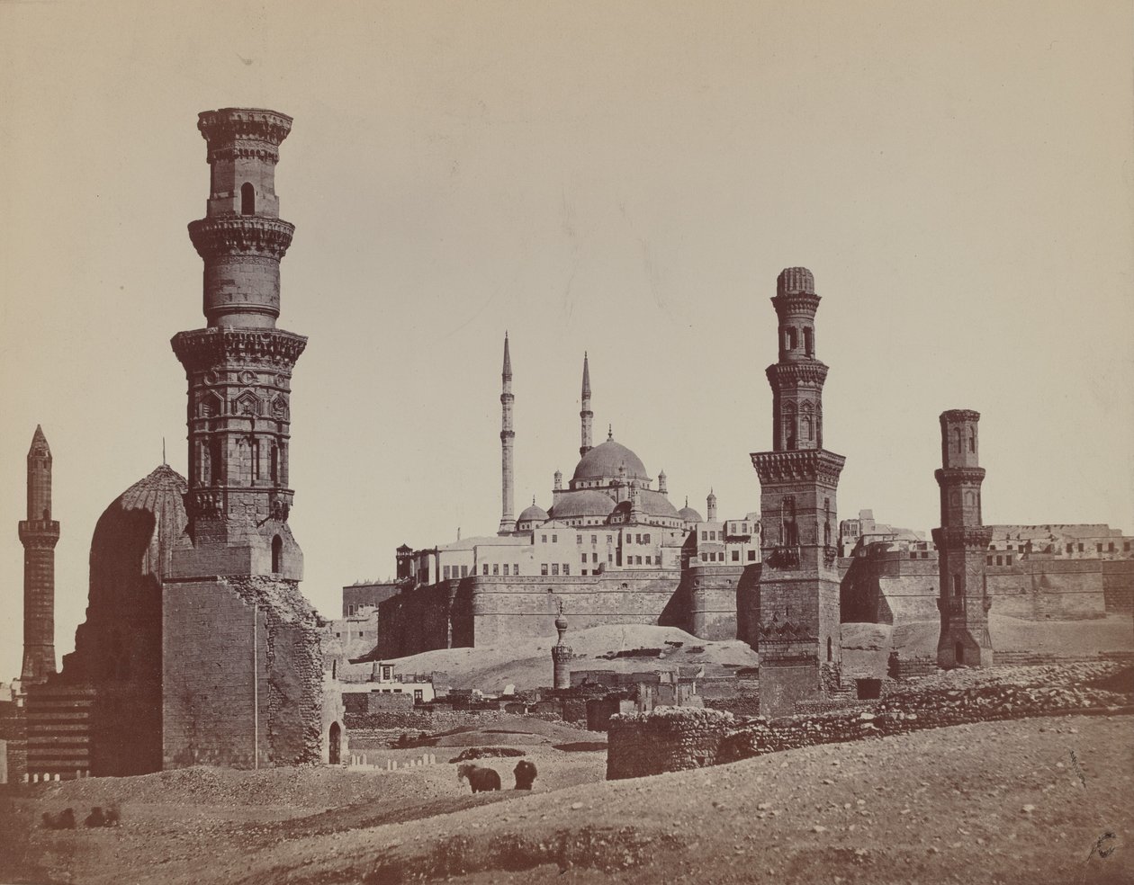 Tumbas de los mamelucos,1857 (foto) de James Robertson