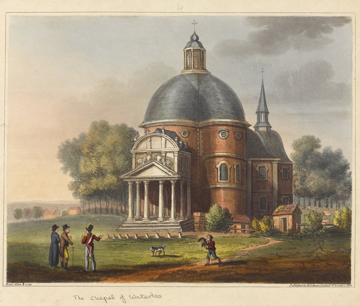 La capilla en Waterloo, de 