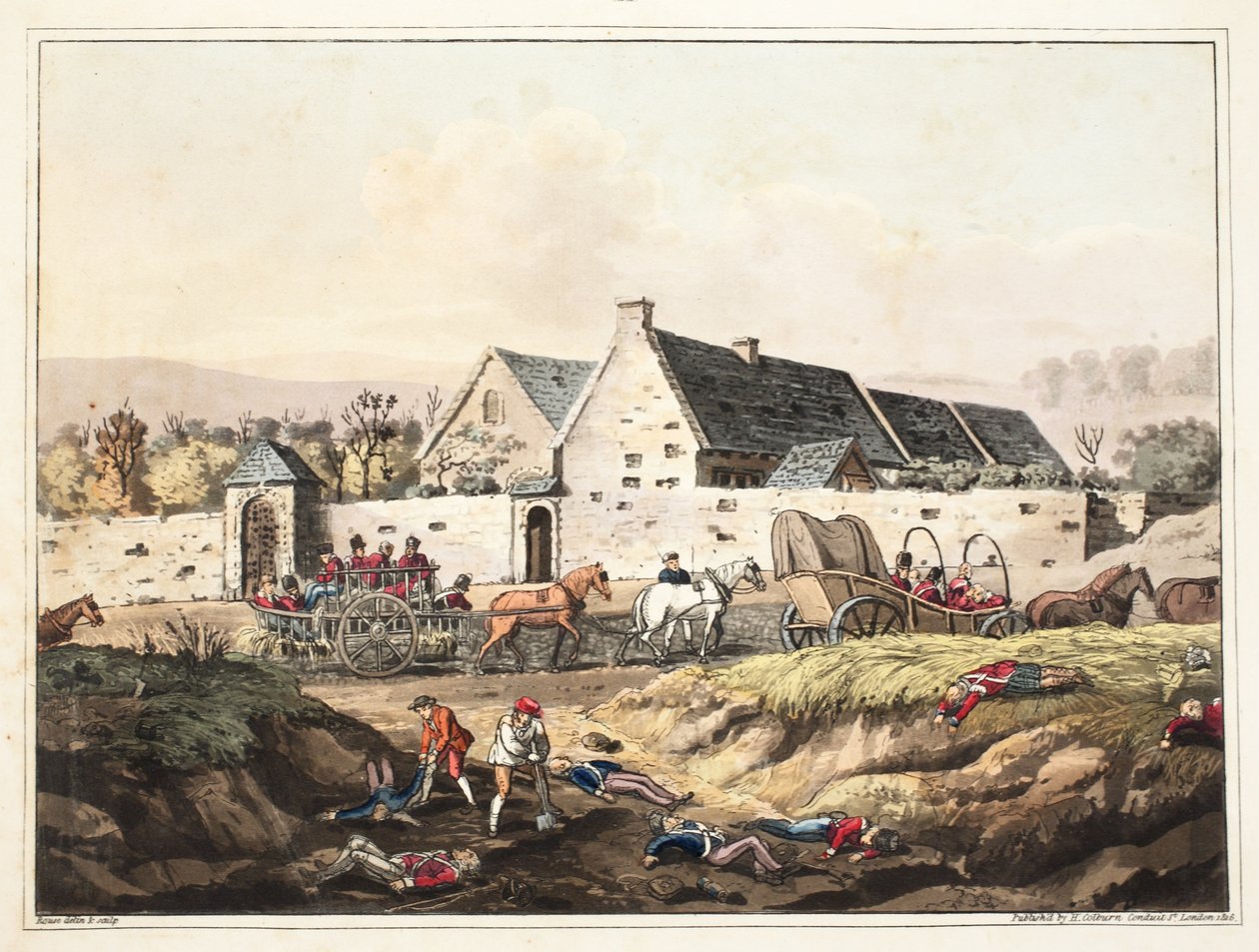 La granja de La Haye Sainte de James Rouse