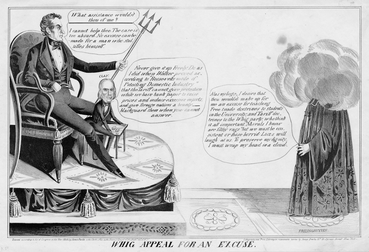 Apelación Whig para una excusa, publicada por James Baillie, H Bucholzer, Nueva York, 1844 de James S. Baillie