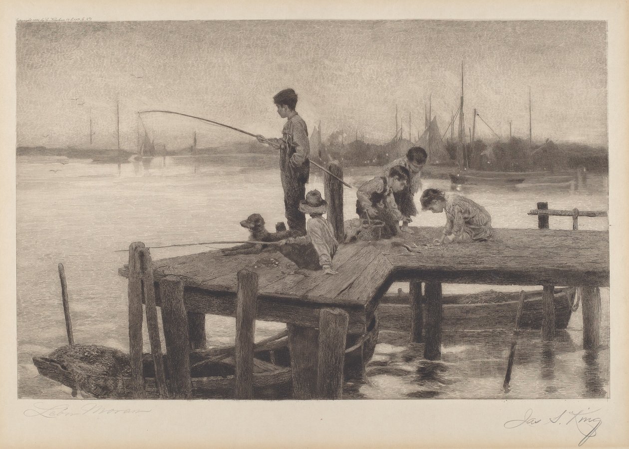Jóvenes pescadores de James S. King