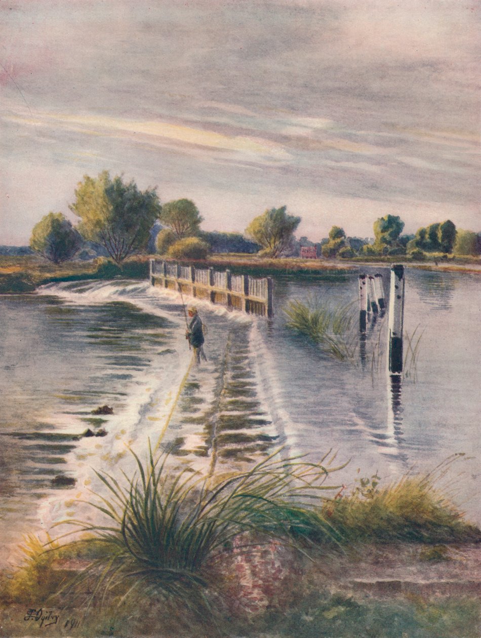La presa en Chertsey, 1911 de James S Ogilvy