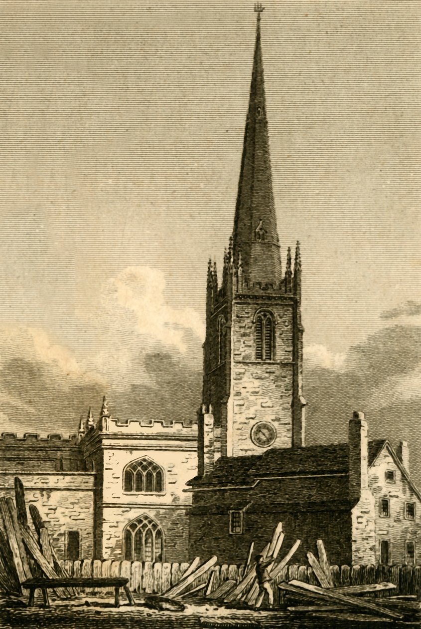 Iglesia de San Nicolás, Liverpool, 1812 de James Sargant Storer
