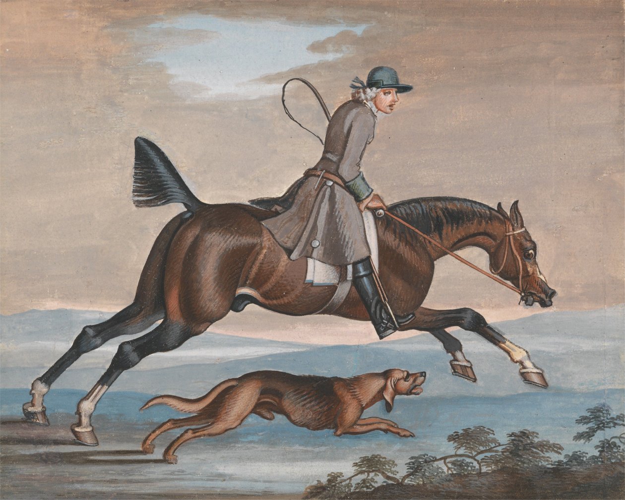 Caza del zorro de James Seymour