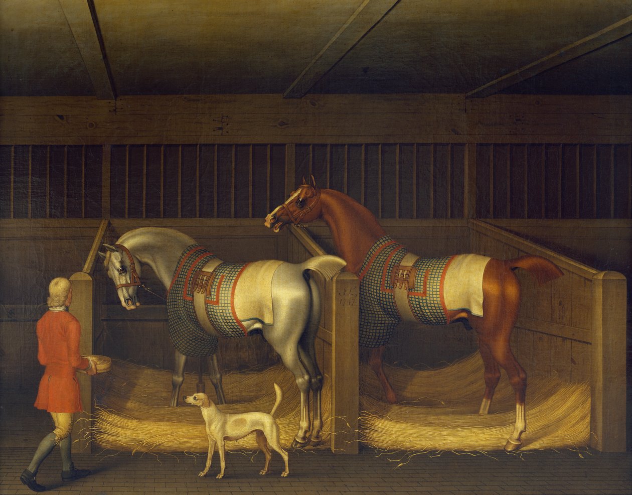 Caballos de carrera propiedad de Ambrose Phillips de James Seymour