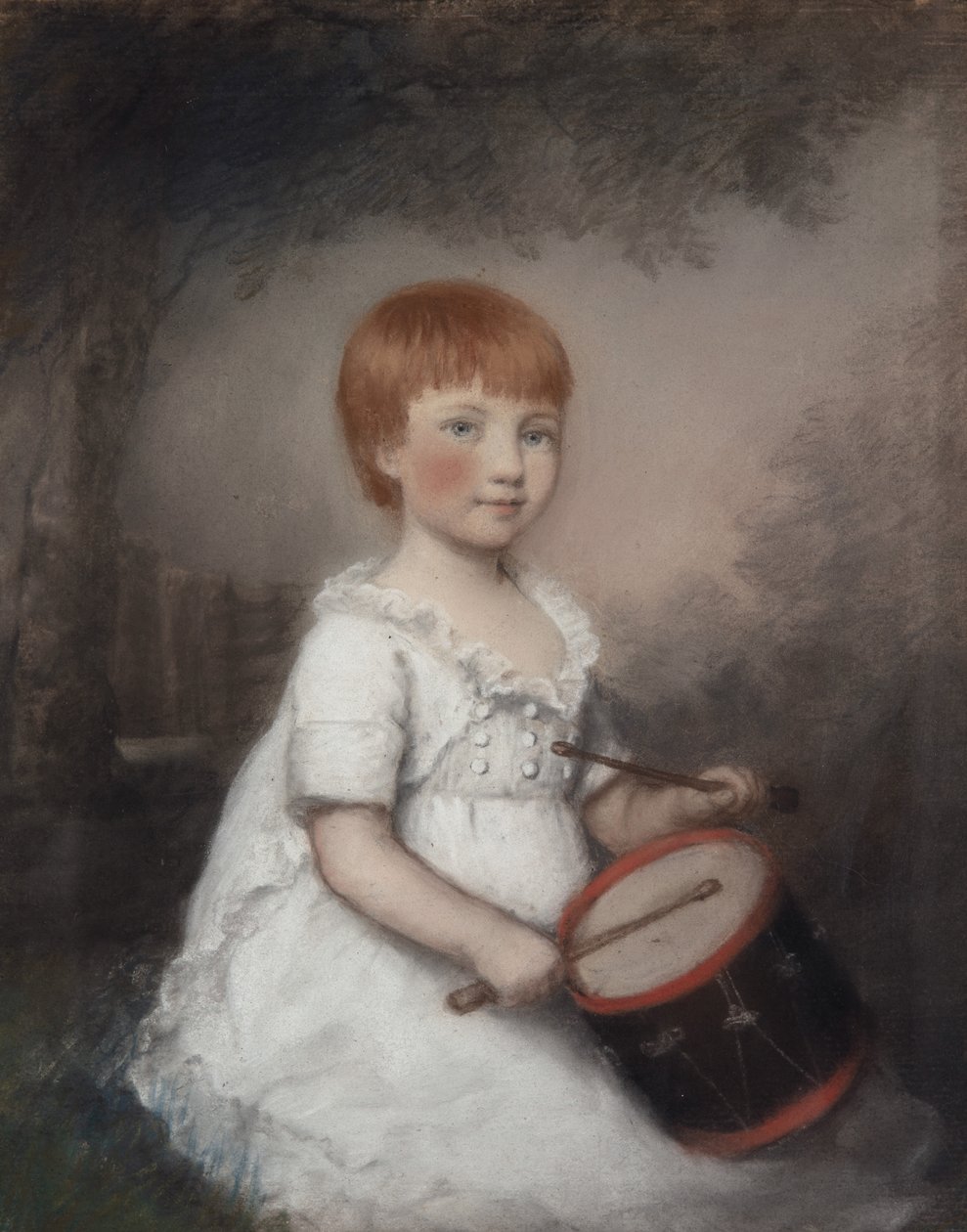 Miss Collard de niña de James Sharples