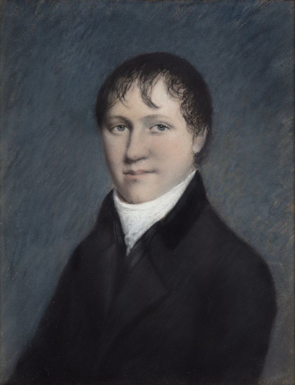 Sir Humphry Davy Bart, probablemente 1804-09 de James Sharples