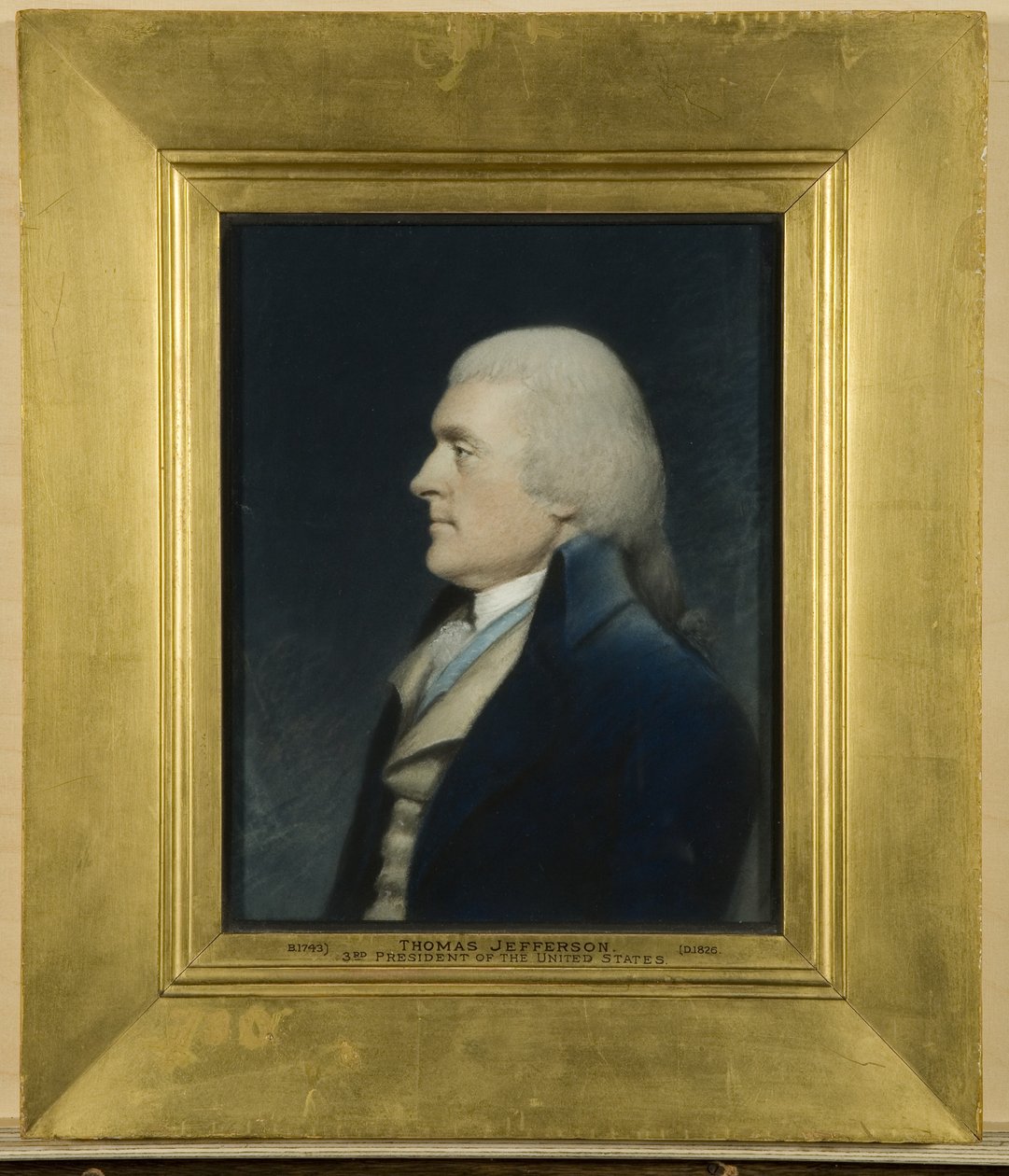 Thomas Jefferson, c.1797 de James Sharples