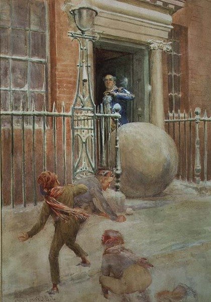 Lanzamiento de Bolas de Nieve - Añadiendo Insulto a la Lesión de James Shaw Crompton