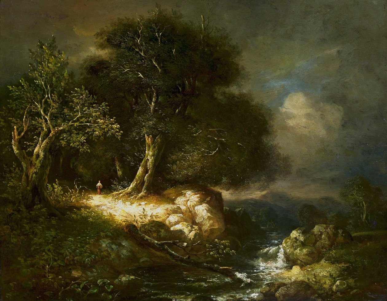 Paisaje después de una tormenta. de James Stark