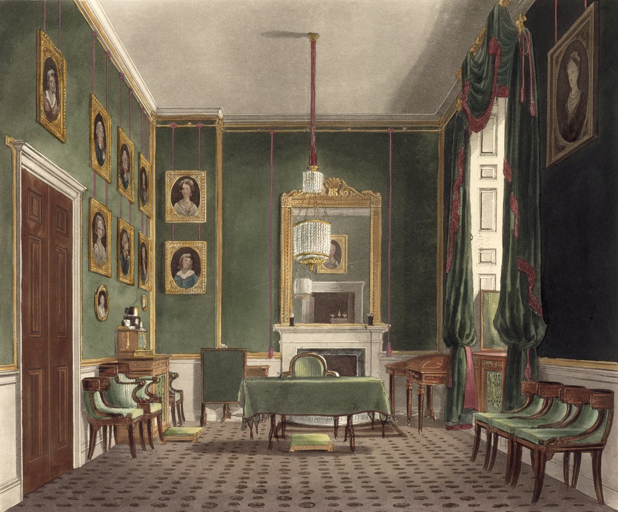 El armario verde, Buckingham House, de 