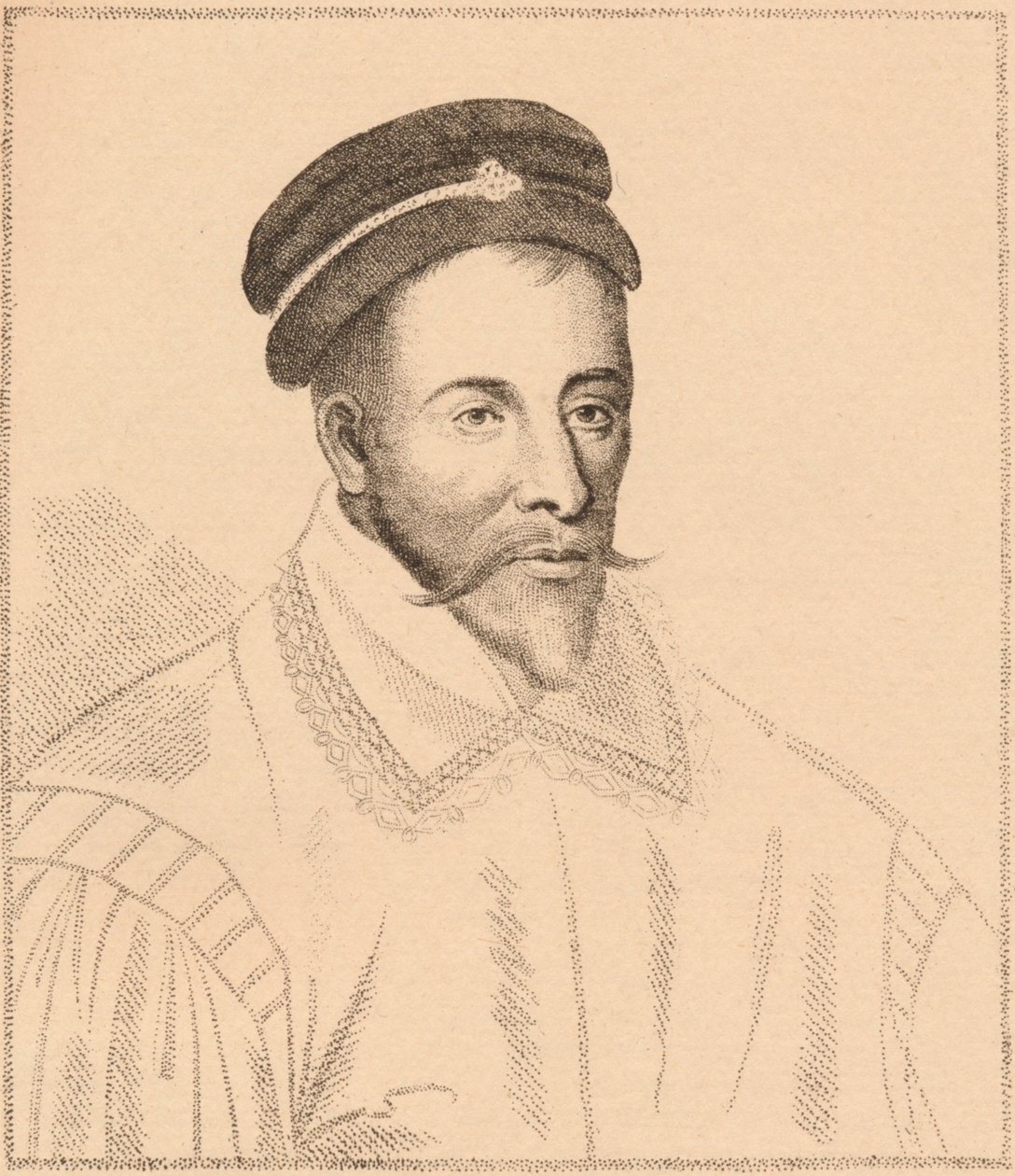 John Maitland, 1er Lord Maitland de Thirlestane, 1537-1595 de James Stillie
