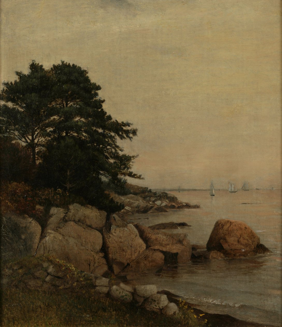 Beverly Rocks, c.1860 (óleo sobre lienzo) de James Suydam