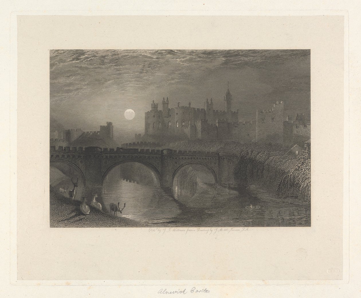 Castillo de Alnwick, Northumberland de James T. Willmore