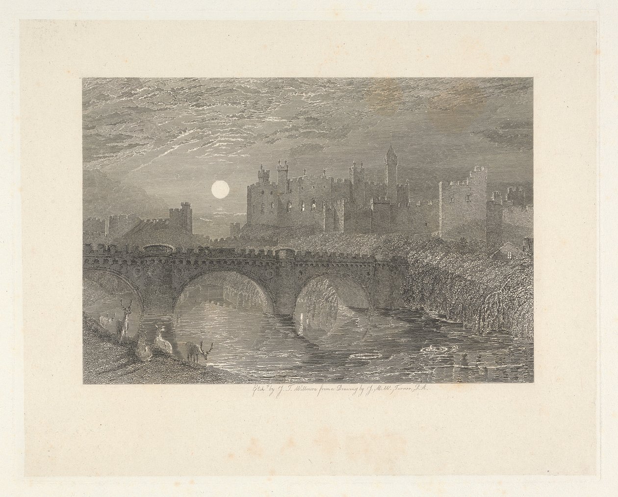 Castillo de Alnwick, Northumberland de James T. Willmore
