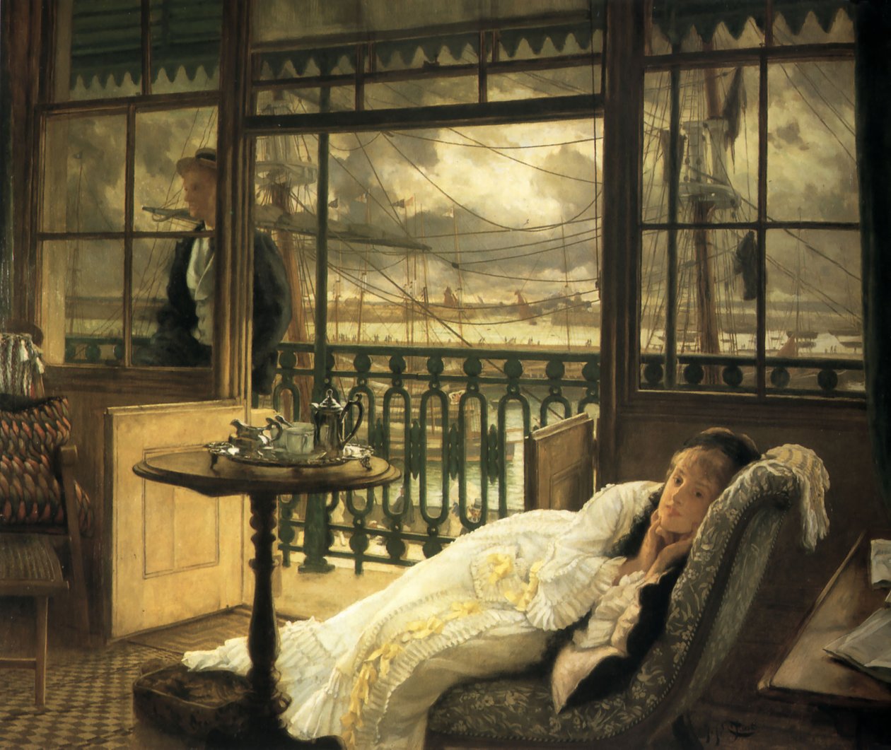 Una tormenta pasajera de James Tissot