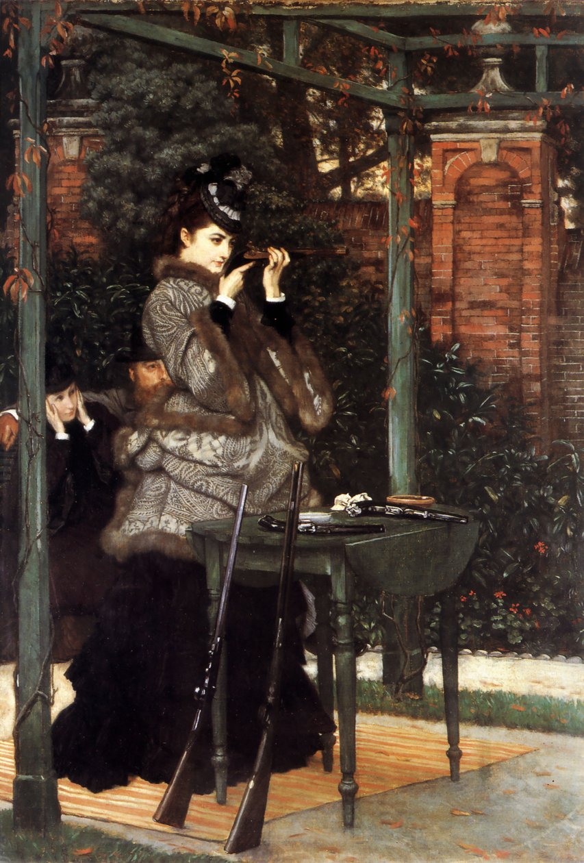 En el campo de tiro de James Tissot