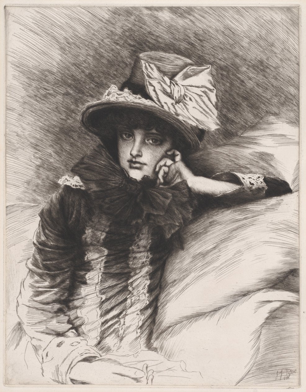 Berthe, 1883 de James Tissot