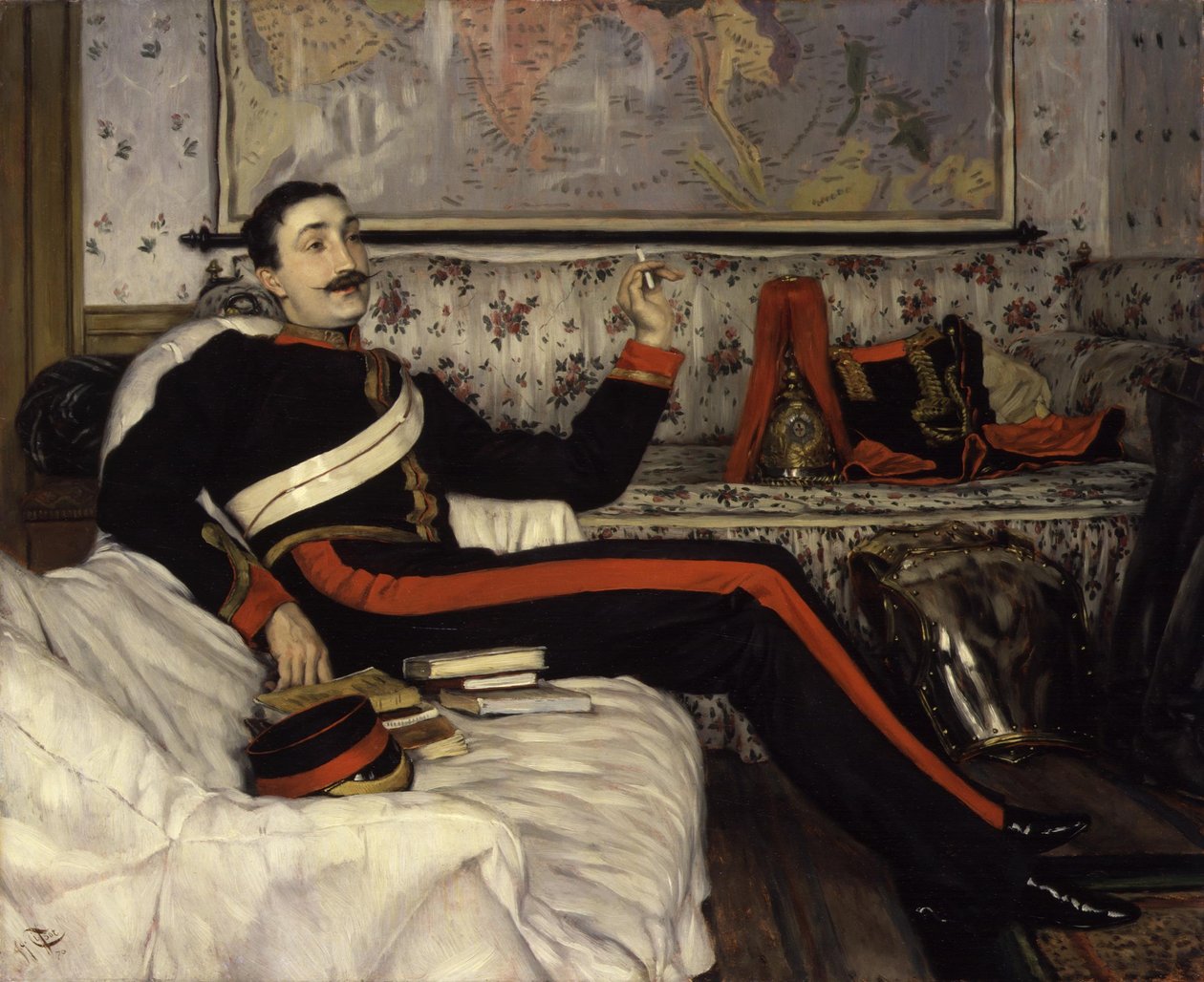 Capitán Frederick Gustavus Burnaby de James Tissot