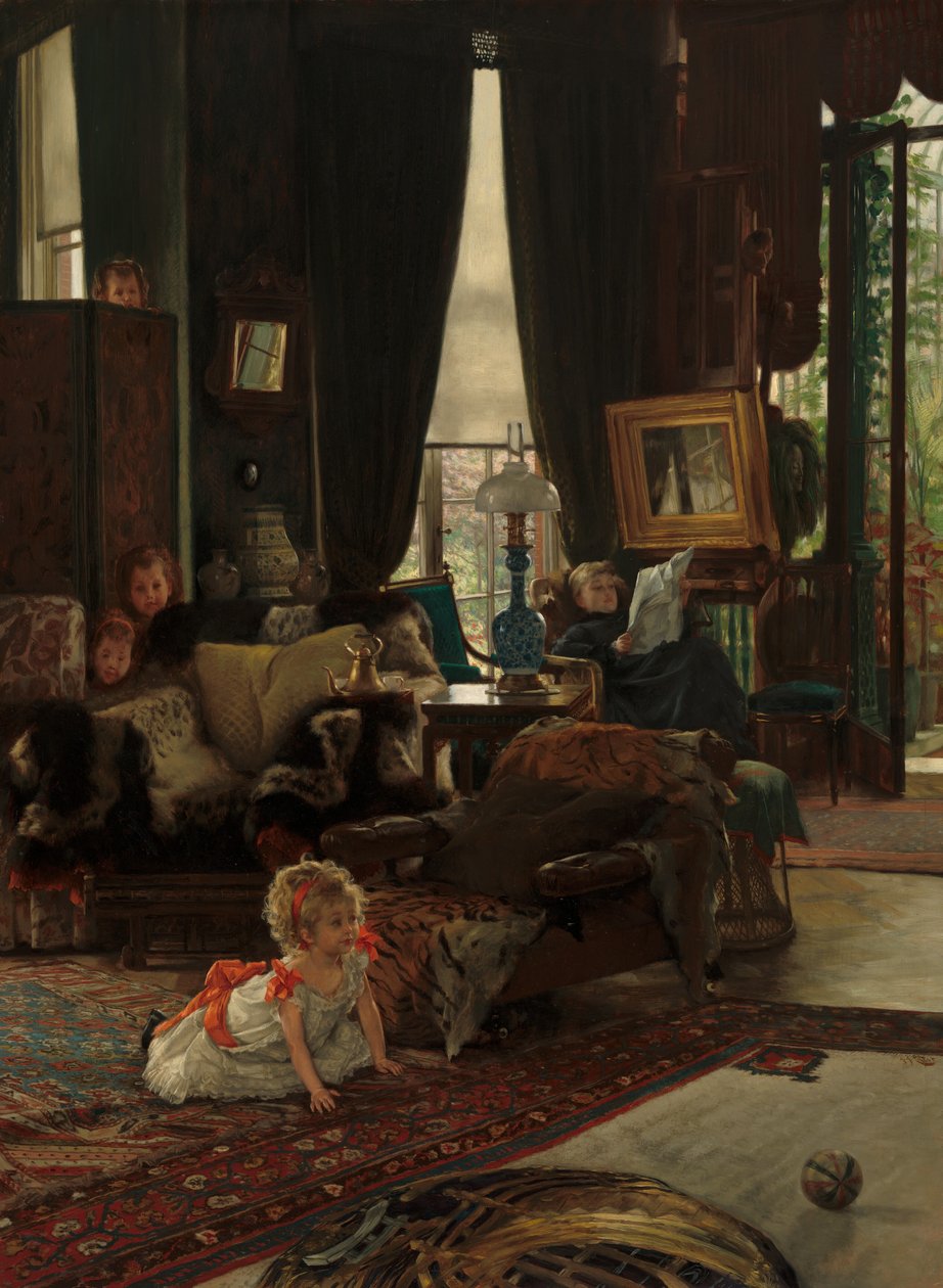 Escondite, c. 1877 de James Tissot