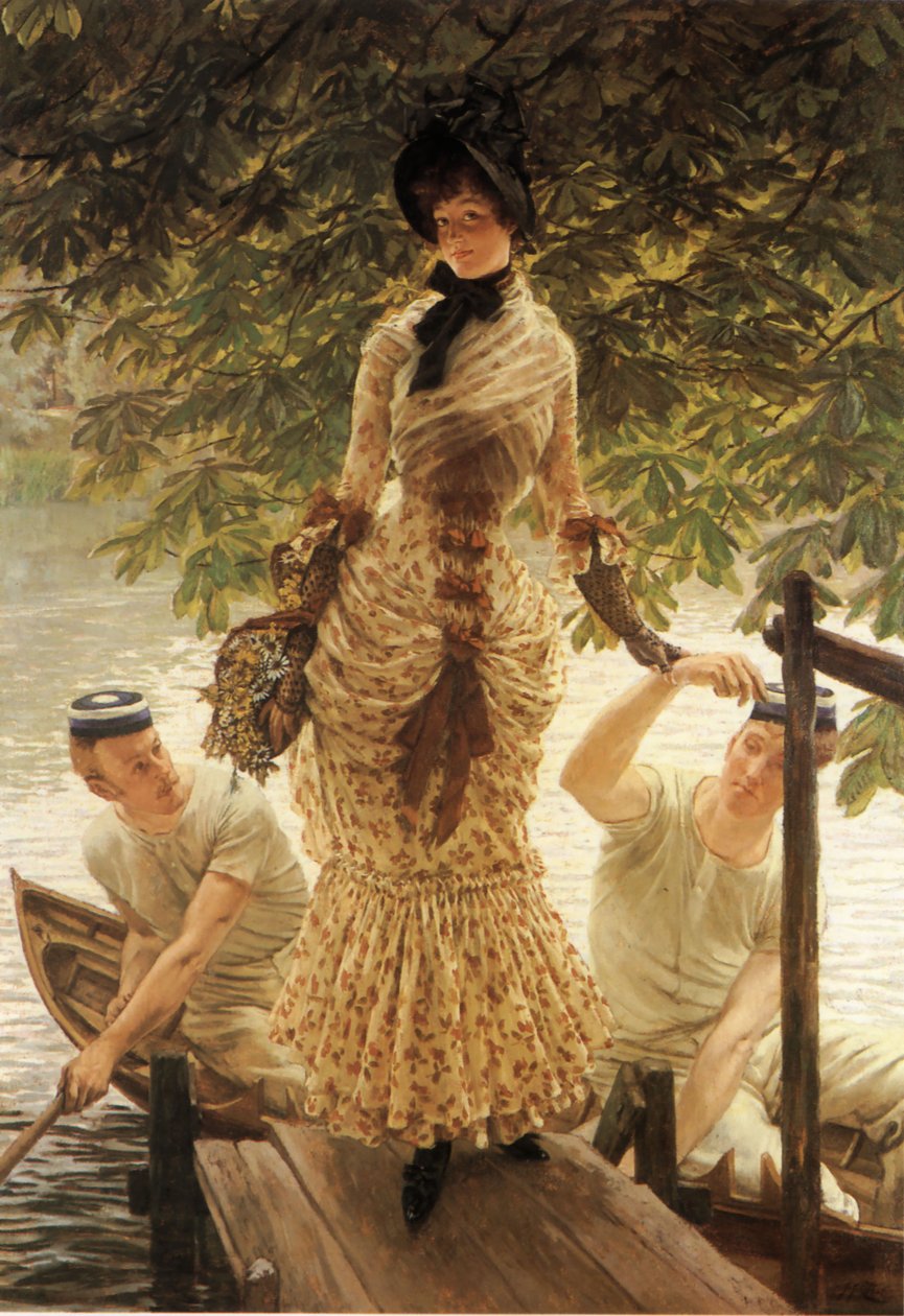 En el Támesis de James Tissot