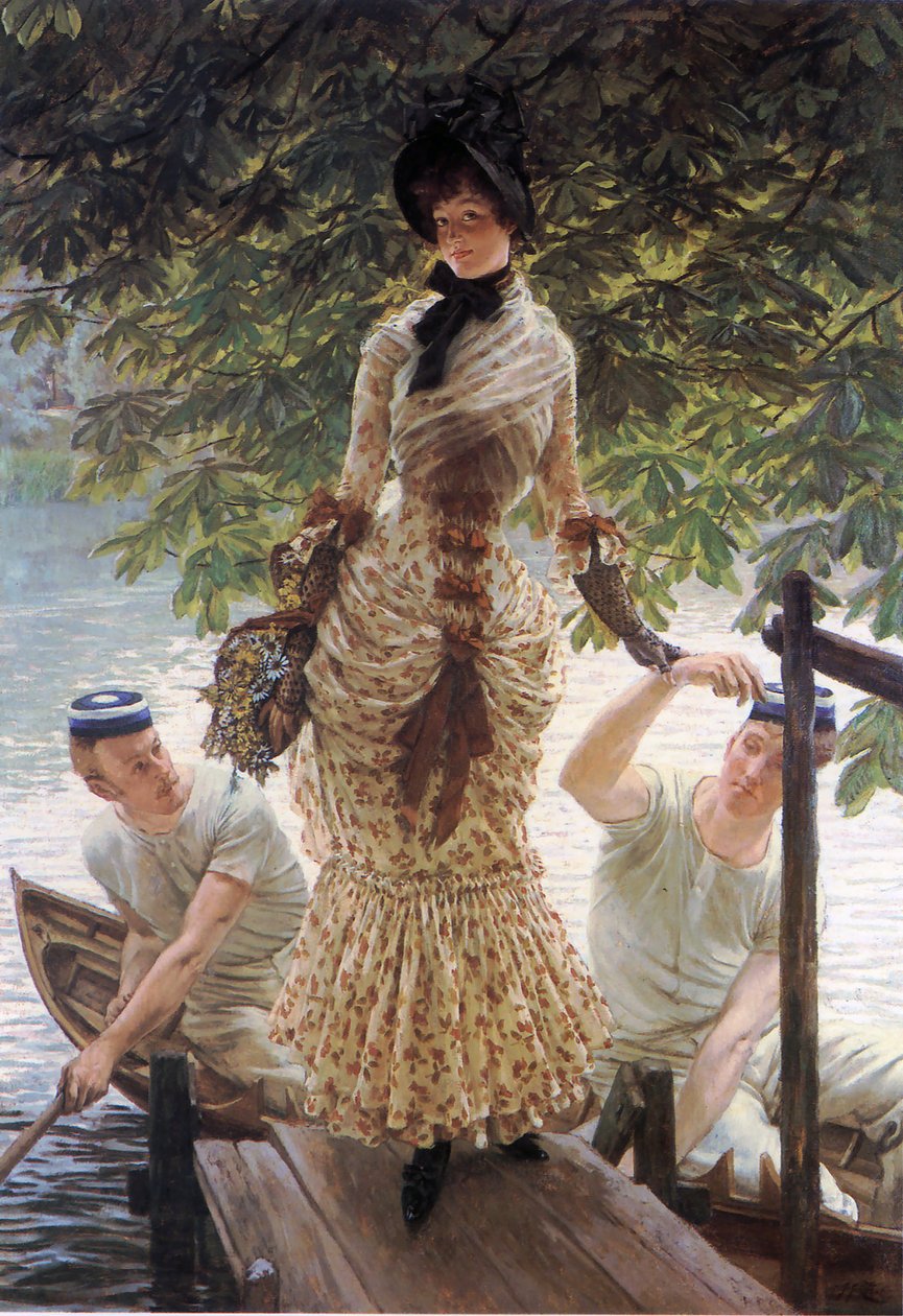 En el Támesis de James Tissot