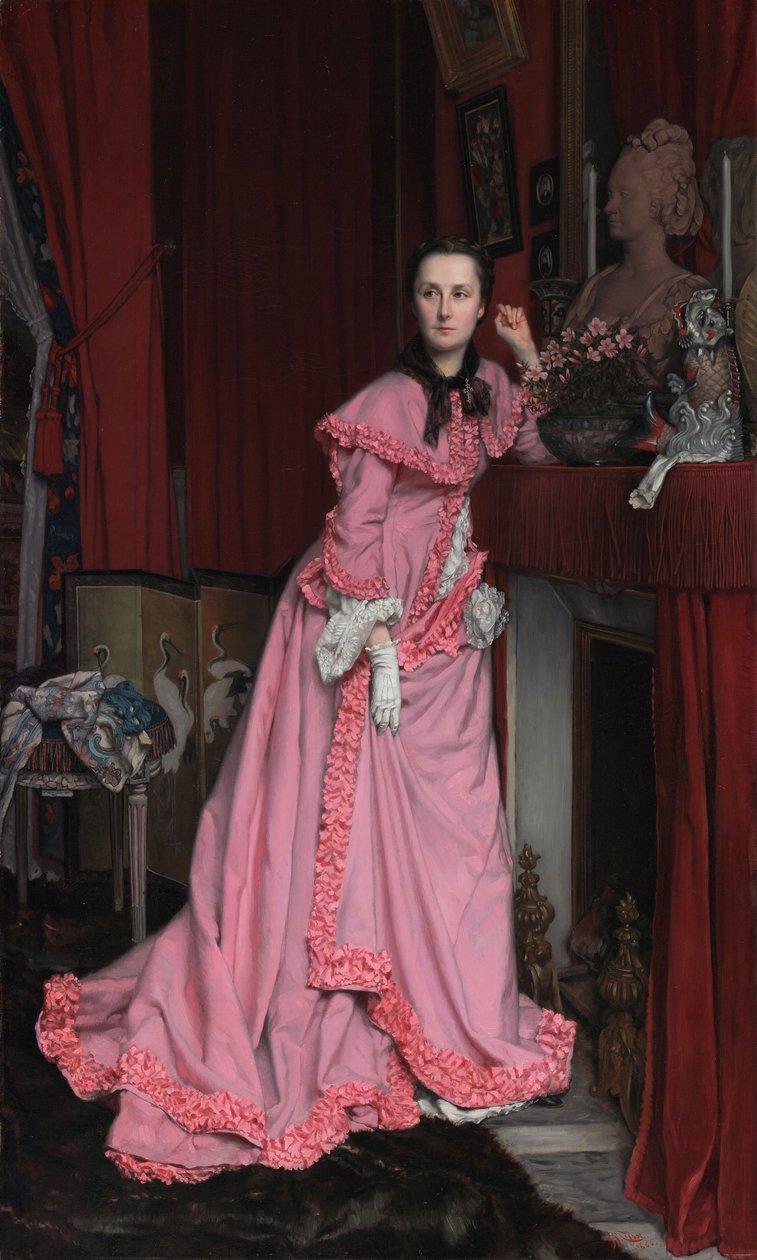 Retrato de la marquesa de Miramon, de soltera, Thérèse Feuillant de James Tissot