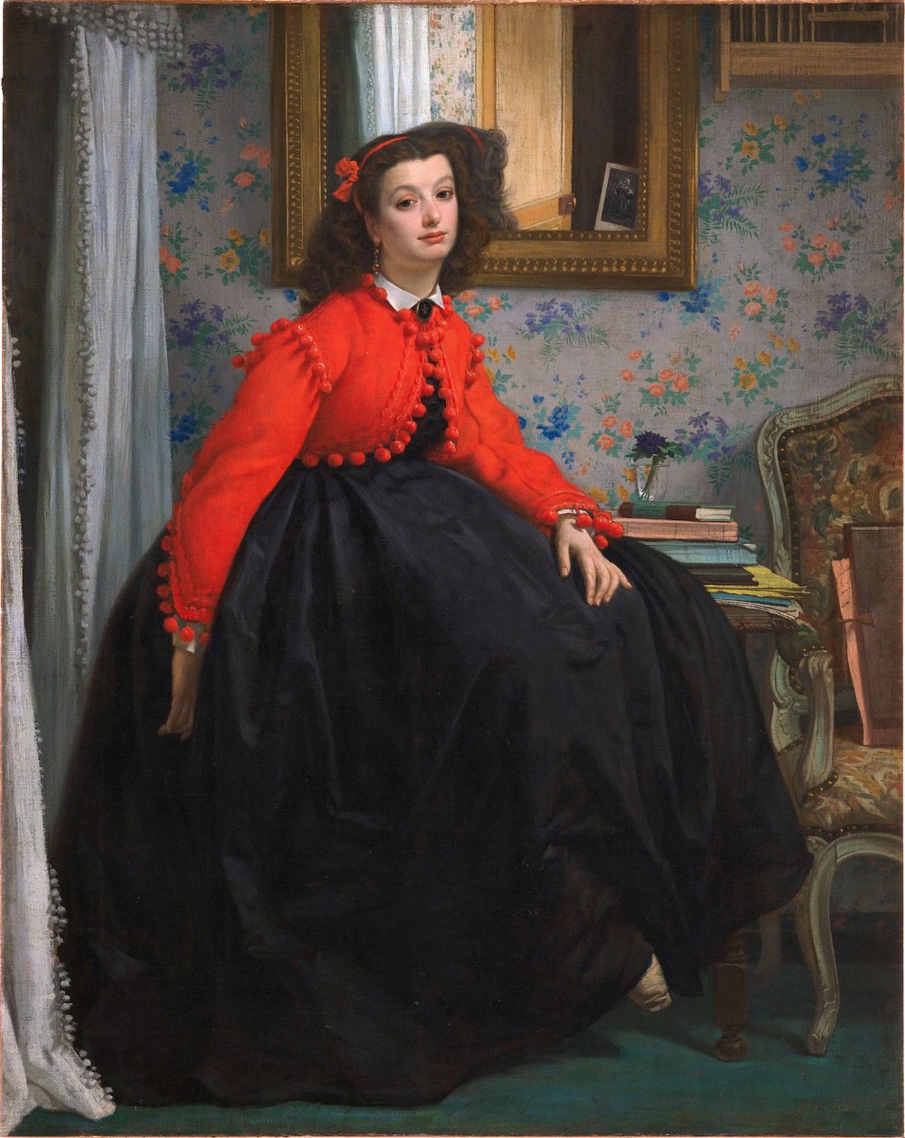 Retrato de la Srta. L. L. de James Tissot