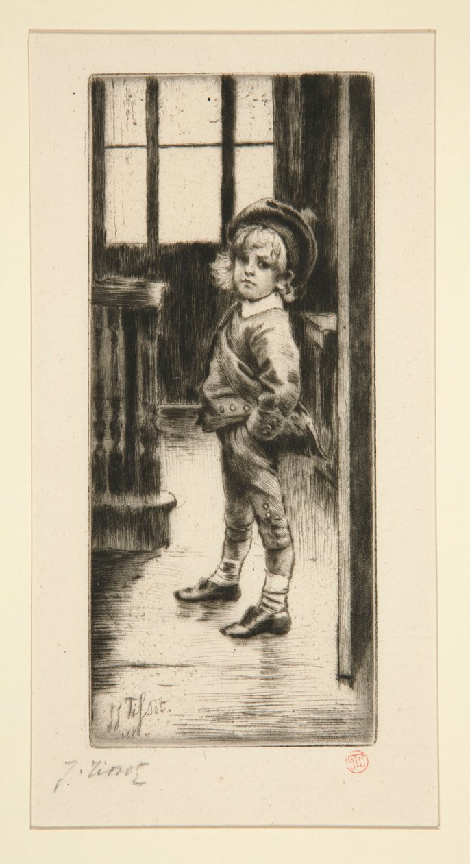 Sa Premi?re Culotte [Primer par de calzones] de James Tissot