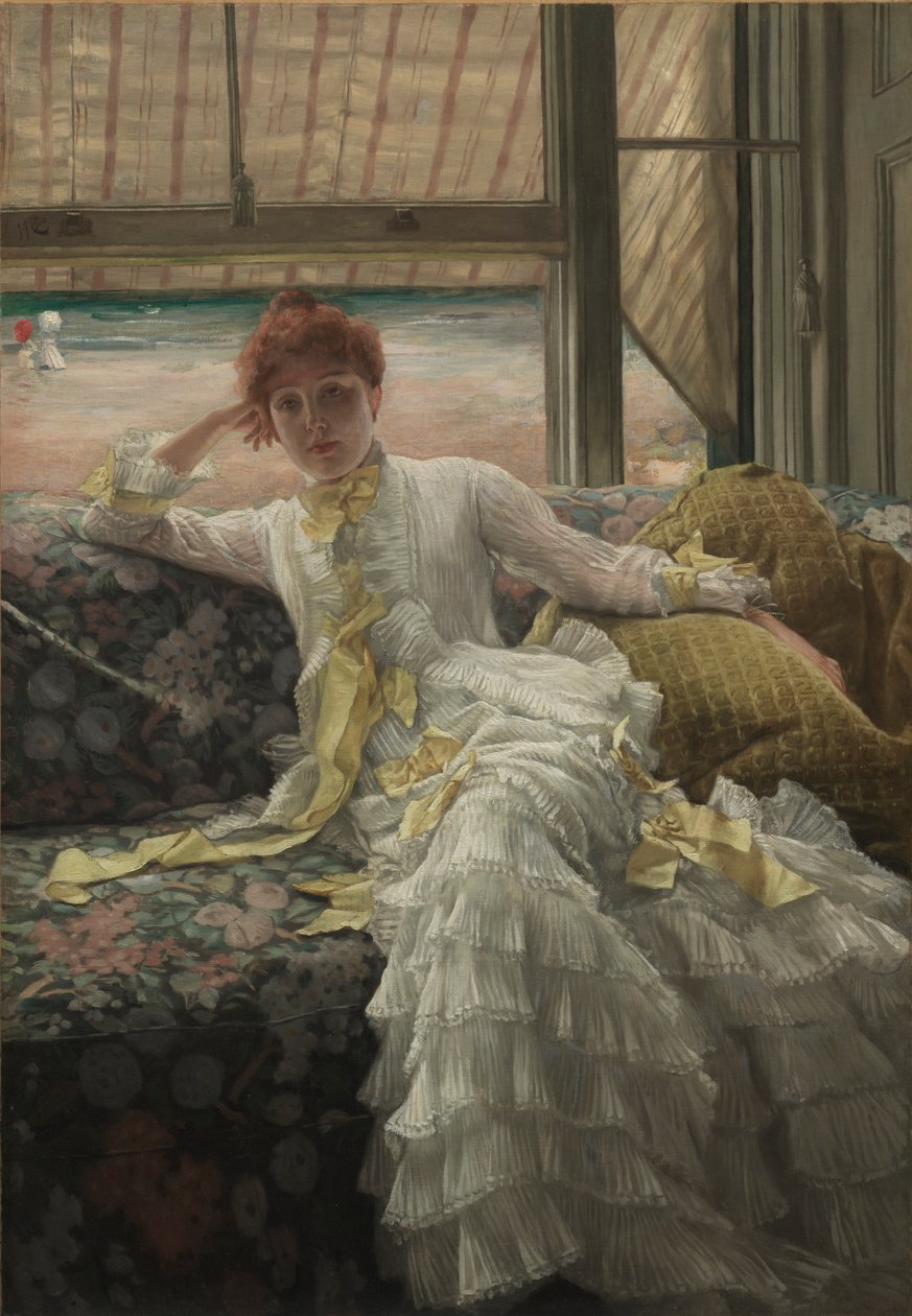 Seaside (July: Specimen of a Portrait) de James Tissot
