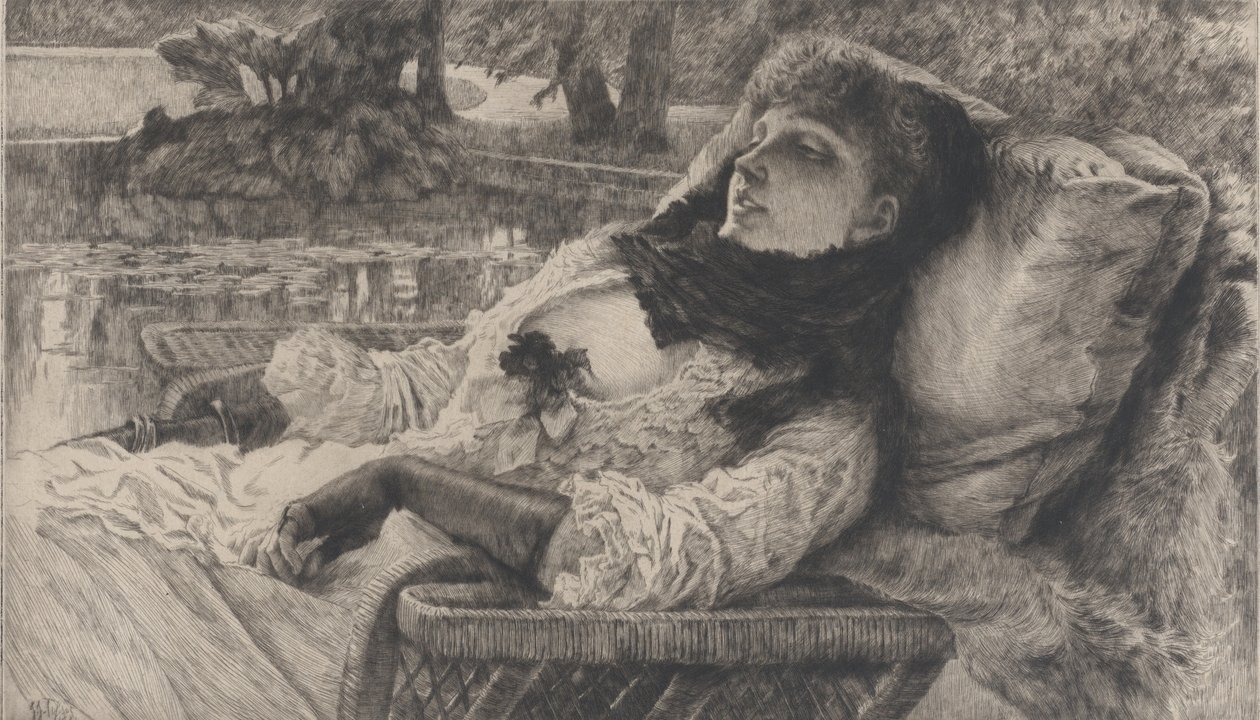 Tarde de verano, 1881 de James Tissot